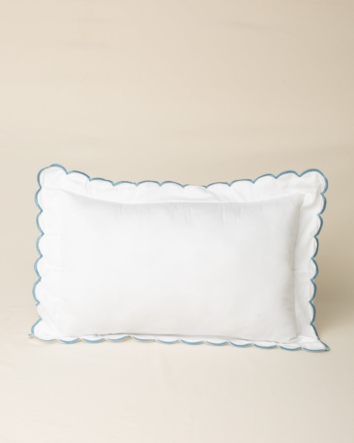 Rinzeira Salina com Bordado na cor Azul Mar - 30 x 50 cm