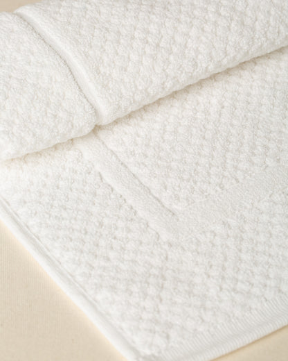 Tapete Textura Branco 50cm x 70cm