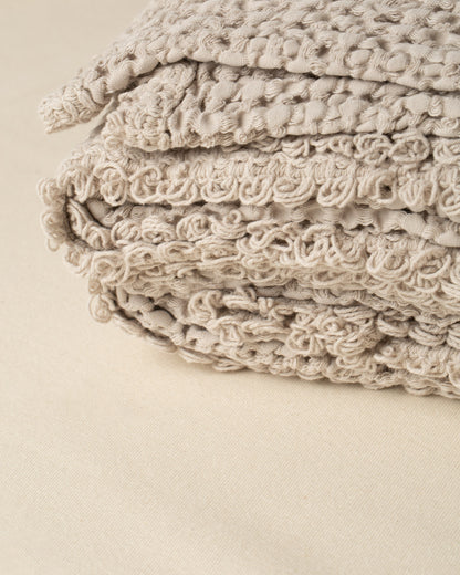 Peseira Favo na cor Cinza - 100 x 150 cm