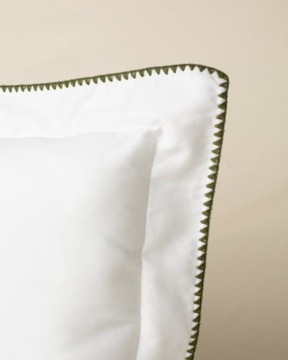 Rinzera Sardenha com Bordado na cor Verde Oliva - 30 x 50 cm