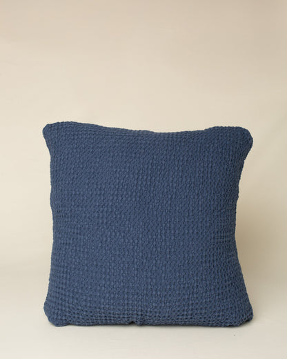 Capa de almofada Favo 50x50 na cor Azul Marinho