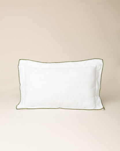 Rinzera Sardenha com Bordado na cor Verde Oliva - 30 x 50 cm