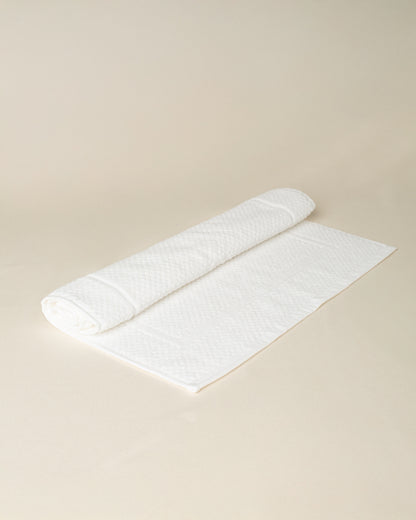 Tapete Textura Branco 50cm x 70cm