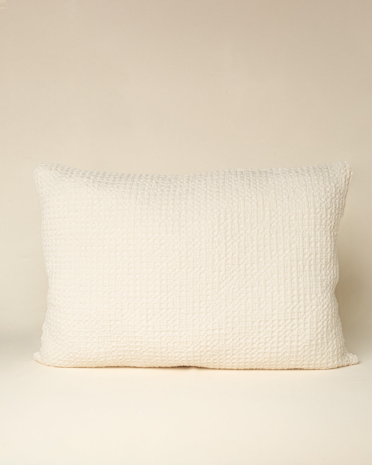 Capa de almofada Favo 40x60 na cor Creme