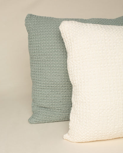 Capa de almofada Favo 40x60 na cor Creme