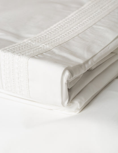 Jogo de Lençol Renda Sicília 400 fios - Queen