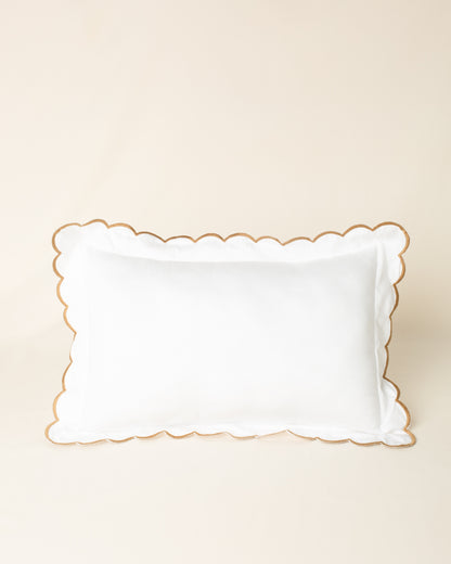 Rinzeira Salina com Bordado na cor Duna - 30 x 50 cm